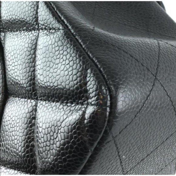 Chanel jumbo classic flap caviar calfskin leather - Picture 10 of 11